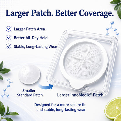 Best Seller 🇺🇸 𝙄𝙣𝙣𝙤𝙈𝙚𝙙𝙞𝙭® 🚑 𝘽𝙚𝙧𝙗𝙚𝙧𝙞𝙣𝙚 + 𝙈𝙖𝙩𝙧𝙞𝙭𝙮𝙡 3000 𝘼𝙙𝙫𝙖𝙣𝙘𝙚𝙙 𝙉𝙖𝙣𝙤 𝙈𝙞𝙘𝙧𝙤𝙣𝙚𝙚𝙙𝙡𝙚 𝙋𝙖𝙩𝙘𝙝—𝙎𝙪𝙥𝙥𝙤𝙧𝙩𝙨 𝙬𝙚𝙞𝙜𝙝𝙩 𝙢𝙖𝙣𝙖𝙜𝙚𝙢𝙚𝙣𝙩, 𝙗𝙡𝙤𝙤𝙙 𝙨𝙪𝙜𝙖𝙧 𝙗𝙖𝙡𝙖𝙣𝙘𝙚, 𝙡𝙮𝙢𝙥𝙝𝙖𝙩𝙞𝙘 𝙛𝙡𝙤𝙬, 𝙖𝙣𝙙 𝙨𝙢𝙤𝙤𝙩𝙝𝙚𝙧-𝙡𝙤𝙤𝙠𝙞𝙣𝙜 𝙨𝙠𝙞𝙣.✈️