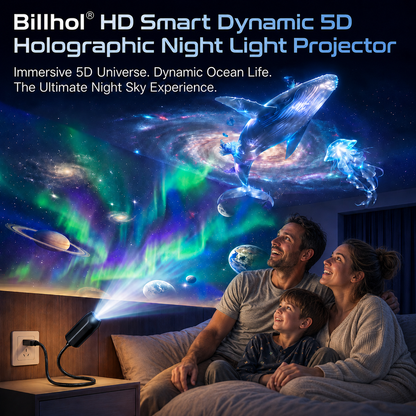 Billhol® 🇦🇺 Night Light Projector 💘 - Smart Holographic Star Projector ⭐