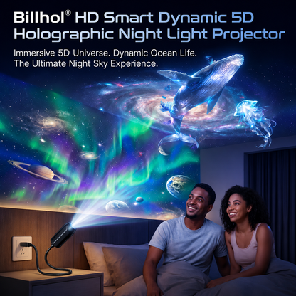 Billhol® 🇦🇺 Night Light Projector 👓 - Smart Holographic Star Projector ✈️