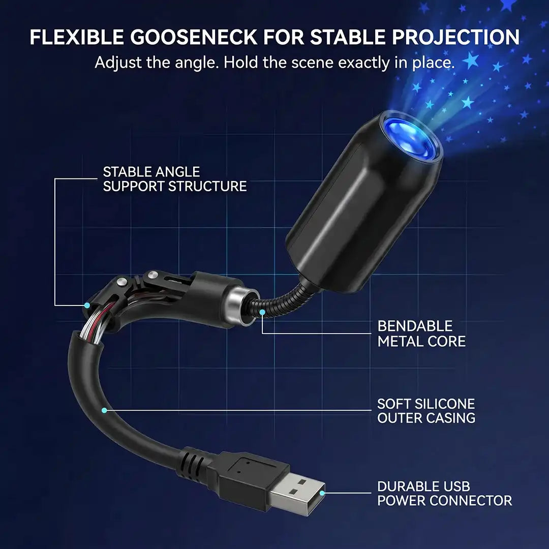 Billhol® 🇦🇺 Night Light Projector 👓 - Smart Holographic Star Projector ✈️